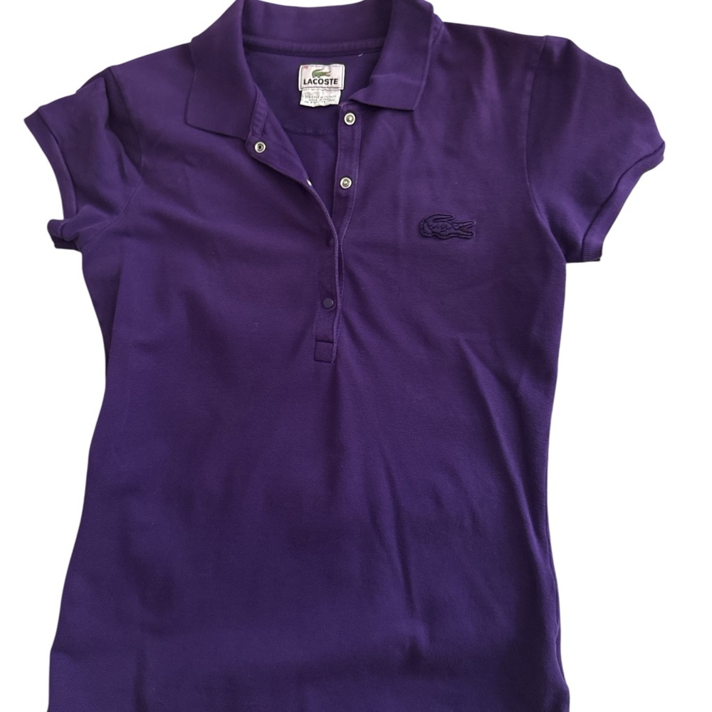 Lacoste Deep Purple Polo Shirt